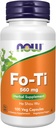 NOW Foods Supplements, Fo-Ti (Polygonum multiflorum) 560 mg, Ho Shou Wu, Zeliščni dodatek, 100 Veg kapsule