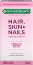 Nature's Bounty Hair, Skin & Nails, 60 caplets