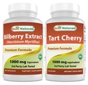 Best Naturals Bilberry Extract 1000mg & Tart Cherry Extract 1000 mg