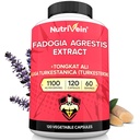 Nutrivein Premium Fadogia Agrestis and Tongkat Ali Supplement with Turkesterone - 1100 mg - 120 Caps - Synergistic Blend for Performance, Strength, & Recovery for Men & Women of All Ages