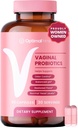 Optimálne Vaginálne probiotiká pre ženy s prebiotikami, brusnicovým extraktom a Lactobacillus Probiotic Blend, podporuje zdravé vaginálne Flora, Opor Control, pH Balance, 60 kapsúl