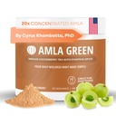 Amla Powder Superfood Supplement with Pumpkin Spice, 20x Ultra Concentrated Amla, Made with Cinnamon, Ginger, Nutmeg, Cloves, Allspice, Cardamom, Indian Gooseberries, Pumpkin Spice, 30 Servings
