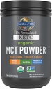 Elämän puutarha Dr. Formulated Keto Organic MCT Powder - 30 tarjoilua, 6g MCT Coconuts Plus Prebiotic Fiber & Probiootit, Certified Organic, Ei-GMO, Vegaani, Gluteeniton