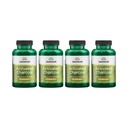 Swanson Activated Charcoal Digestive Support Supplement for Digestive-Comfort-Seeking Adults - 260 mg Per Capsule (120 Capsules, 520 mg Per Serving, 4 Pack)