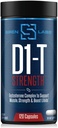 SIRENLABS D1-T Strength Testosterone Booster for Men Mass Gainer with D-Aspartic Acid - Monster Muscle Mass-Building - Test Booster Suppression of Estrogen Anabolic Muscle Growth (120 Capsules)