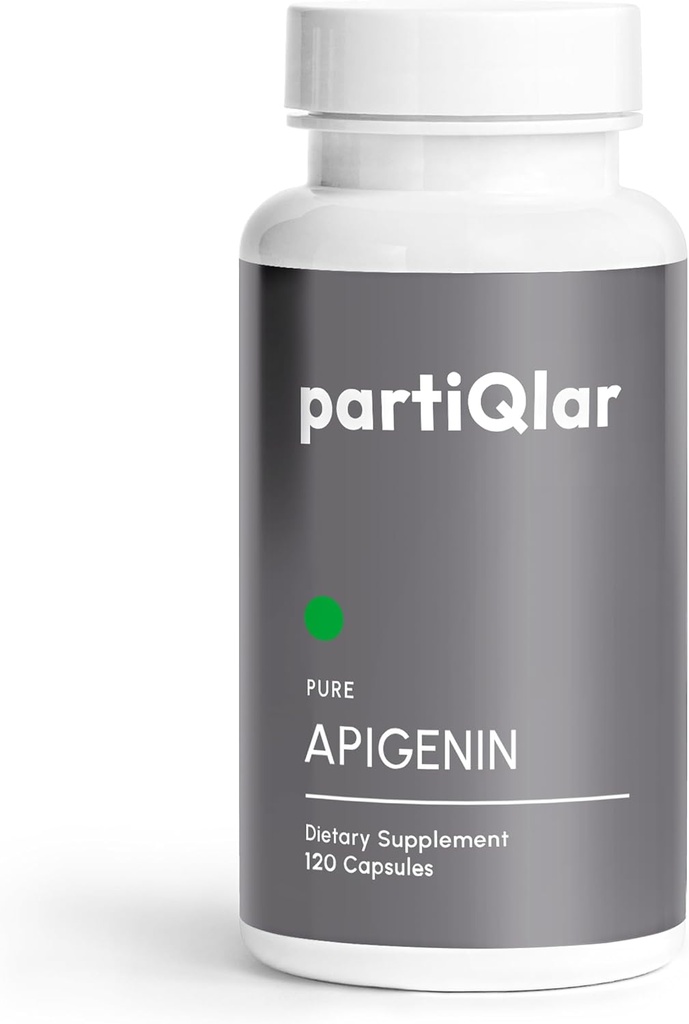 Apigenin, 100mg Per Serve, 60 קפסולות - טהור - 98.7% Stabilized - Active Bioflavonoids & Antioxidants - non-GMO