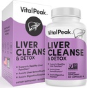 Liver Cleanse Detox & Repair - Liver Health Support - with Milk Thistle, Berberine, Beet Root Powder, Turmeric, Ginger, Dandelion Root, Artichoke, Grape Secrets & More - 60 Capsules