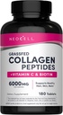 NeoCell Super Collagen C bitamina eta Biotina, Azala, Ile eta Nails gehigarriekin, Antioxidatzaileak, Taula, 180 kondea, 1 botila