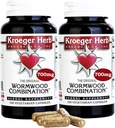 Kelleger Herbgets, Wormwood Herb, Black Walnut, Clove, Quassia, Worm Detox Cleanse - Wormwood Capsules, Non-GMO, Gluten Free, Không Preservatives hay Lulers - 200 Capsules, sản xuất ở Mỹ