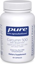 Pure Encapsulations Curcumin 500 עם bioperine - תוספת אנטיoxidant לתמוך מפרקים, Tissue, Liver, קולון ובריאות * - עם כורכום Turmeric Curcumin & Bioperine - 60 קפסולות