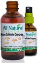 Nano Colloidal Minerals Supplement Liquid Colloidal Copper Mineral 2oz 240ppm Bottle Kosher Certifierade alla naturliga för vuxna, män, kvinnor, barn (spray)