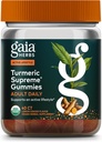 Gaia Herbs Turmeric Suprema adults Daily Gemmies-Daily Implementació de salut, política de la vida de la Universitat de Turmeric, Orlandès i ajudava a l'Hebs-40 Gambesh20-Dy)