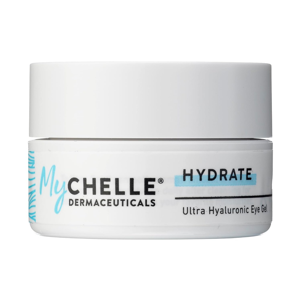 MyChelle Dermactuicals super Hydluronic Eye Gel (0.45 Fl Oz) - Nguồn nước dồi dào cho da khô với thạch cao Vegan Hydluronic acid, giúp da và giúp giảm ngoại diện của các đường thẳng tốt và Wrinkles