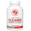 Silver Fern Cleanse - Daily Gut - 1 Bottle - 120 Capsules - 30 Day Supply - Immunoglobulin G, A & M -(IgG, IGA, IgM) - Postbiotic
