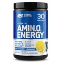 Optimum Nutrition Amino Energy - Pre Workout with Green Tea, BCAA, Amino Acids, Keto Friendly, Green Coffee Extract, Energy Powder - Blueberry Lemonade, 30 Servings (Packaging May Vary)