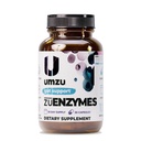 UMZU zuEnzymes Digestive Support Supplement, (30 Day Supply) – 21 Enzyme Blend with Lipase Protease & Amylase – Digestive Enzymes for Gut Health & Probiotic Daily Digestive Wellness Support Formula