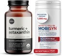 Organice Turmeric cu supliment Astexanthin + ulei pur Krill