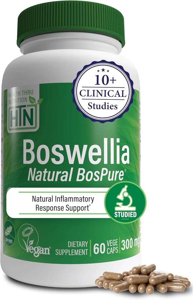 Health Thru Nutrition Boswellia 300mg 60 capsule ca Bospure AKBAMAX 