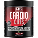 Cardio Cuts NDS Nutrition 4.0 Pre Workout Supplement - Advanced Weight Loss and Pre Cardio Formula with L-Carnitine, CLA, MCTs, L-Glutamine, and Safflower Oil - Cherry Slush (40 Servings)