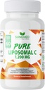 Pure Liposomal Vitamin C - 1200mg Имунна система & Collagen Health Booster, помага срещу стареене на кожата Витамини, натриев аскорбат, слънчоглед Lecithin, Lypo Spheric - 60 капсули