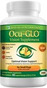 Ocu-GLO Vision Supplement for Small Dogs - Lutein, Omega-3 Fatty Acids, Grapeseed Extract - Support Optimal Eye Health and Vision in Dogs - Antioxidatzaileak Canine Ocular Health-erako - 90ct SNIP CAPS