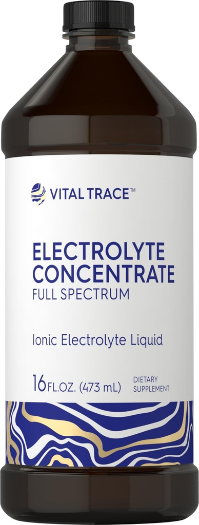 Carlyle Electrolyte Concentrate | 16 fl oz | Full Spectrum | Ionic Supplement with Magnesium, Potassium. and Sodium | Vegan, Non-GMO & Gluten Free Formula | by Vital Trace