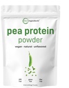 Micro Ingredients North American Grown, Pea Protein Powder, 5 Pounds | Plant Based, Unflavored | Complete Vegan Protein Source with BCAAs & EAAs – 27g Serving | Non-GMO, Keto Friendly