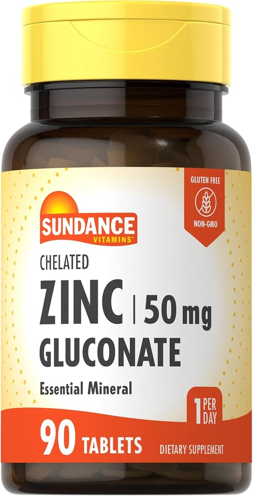 Sundance Zync Supplement 50mg | 90 Tablets | Chended Meineal | |  Vegeta  Vegeta  Vegeta  Vegeta  Vegeta  Vegeta  Non , Not-Gmo, และ Gluten Free