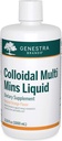 Genestra Brands Colloidal Multi Mins Liquid - Minerali Colloidali - Natural Orange Flavor - 33 Serve