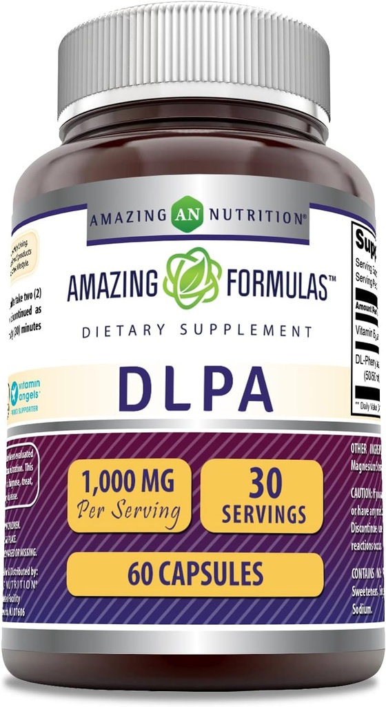 Amazing Formula DLPA (DL-Fenyylialaniini) Supplement 