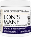 Hoste Defense Lion Mane Powder - Brain Health Supplement - Mushroom Supplement to Support Focus & Memory Function - Immune & Nervos System Supplement - 3.5 oz (66 Servings) *