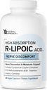 HIGH ABSORPION R-LIPOIC Acid - Supports Nerve Health - Tingling Fingers, Hands, Toes & Feet - Supports Healthy Aging, Cardiovascular Health & Overall Wellbeing* - 60 Vegan Capsules