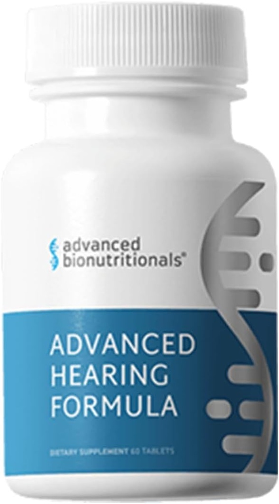 Advanced Bionutritionals - Advanced Health Formula Suplemen, Ear Health Vitamin, Fungsi Auditory Nerve, Multivitamin dengan Vitamin A, C, Folic, Calcium, Magnesium, Zinc (60 tablet)