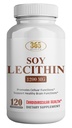 HEALTH LFE Lecithin 1200mg, High Potency, 120 Softgels, Natural Combination of Essential Fatty Acids to Support Brain & Nerve Function- Lecithin Food Grade, 1200mg per Serving, Dietary Supplement