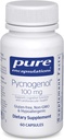 Pure Encapsulations Pycnogenol 100 mg < 124; Hypoalergenic Supplement to Promote Vascular Health and Provide Antioksydant Supplement 124; 60 kapsułki