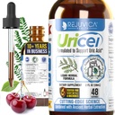 Uricel - Advanced Uric Acid Support & Cleanse Supplement - Joint & Kidney Support - Liquid Delivery for Better Absorption - Tart Cherry, Chanca Piedra, Celery Seed & Turmeric - 2 fl oz