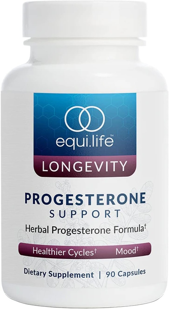 Equilife Hormone Balance Support för kvinnor, Herbal Blend Supplement med Black Cohosh & Passion Flower för att stödja övergripande Wellness, Gluten Free, Vegan, Non GMO, Dairy & Soy Free, 90 kapslar