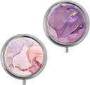 Mini Pill Box, Small Pill Box, Portable Pill Box, Sweet Pill Organer עבור ויטמינים, תרופות, שמן דגים ותוספים