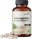 Futurebiotics Ashwagandha Extra Strength Stress & Mood Support with BioPerine - 비 GMO 공식, 120 채식 캡슐