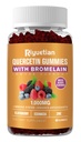 Quercetin with Bromelain, Zinc & Vitamin C - Cardiovascular,Aging Support Chewable Vitamins -Vegan - Pure Quercetin for Kids and Adults - Non-GMO 60 Count