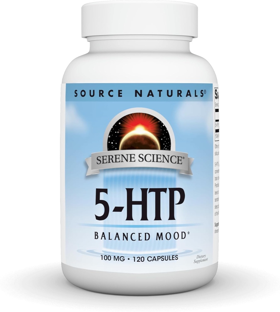 Vir Naturals Serene Science 5-HTP, 100 mg - 120 kapsul