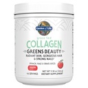 Garden of Life Grass Fed Collagen Greens Beauty Powder - Apple, 14 Servings, Powder for Women Skin Hair Nails Joints, Collagen Peptides Powder + Protein + Greens Supplement