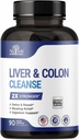 Detox & Colon Cleanse - 2X stronger - Liver Cleanse Detox & Repair