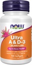 NU Voedingssupplementen, Vitamine A & D3 25.000/1.000 IE, Eye Health*, Essentiële Voeding, 100 Softgels