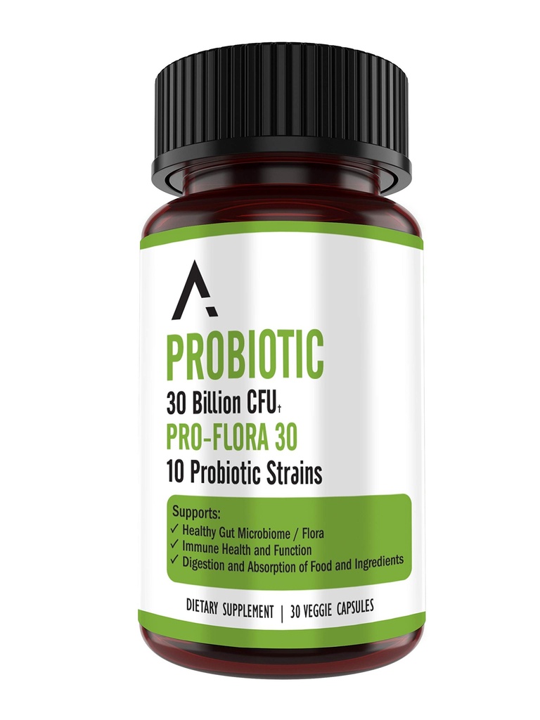 Bacillus Subtilis Probiotic - 30 Billion CFU Multi-Strain Probiotics for Women and Men - Supports Digestive and Gut Health - 30 Capsules