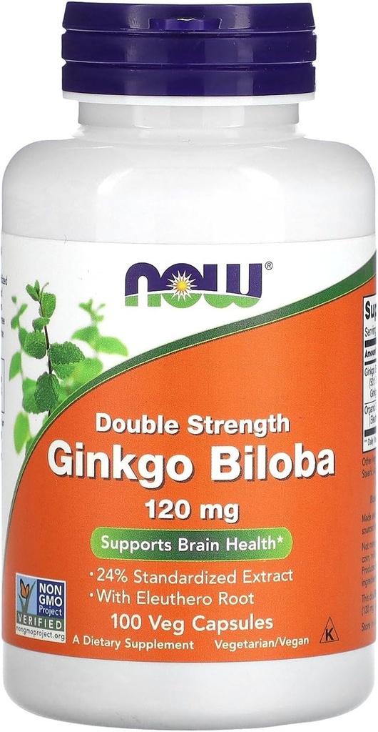 Ginka Biloba, 120 mg, 100 Veg kapsul