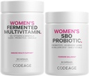 Codeage Women’s Multivitamin 번들: 여성 공식 & Women’s Probiotic Daily Vitamins