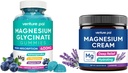 Magnesium Glycinate Gummies med Ashwagandha, Magnesium Krem - søvn, muskelkramp og avslapping