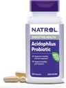 Narol Acidophilus Probiotic 100 mg, Kosttilskudd for sunn Gut funksjon, Digestive helse kapsler for voksne, 100 kapsler, opp til 33 dagers forsyning
