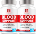 (2 Pack) Trusted Relief Blood Support Capsule - Official TrustedRelief Blood Support Vitamin Pills, Natural Trusted Relief Advanced Premium Formula Wellness & Overal Health, 60 Capsule per 2 Mesi